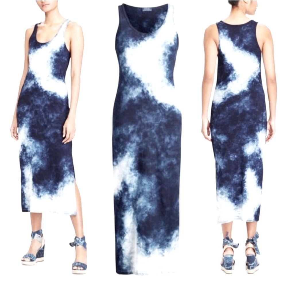 NWT Polo Ralph Lauren Tie Dye Maxi i Tank Dress, sz Small